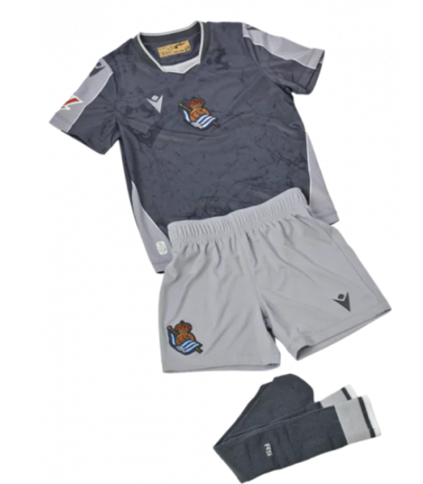 Kit away Real Sociedad gris